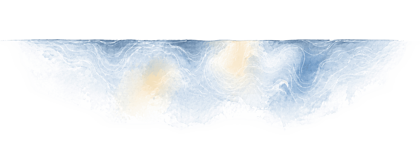 Watercolor undercurrent — the acoustic depth we index